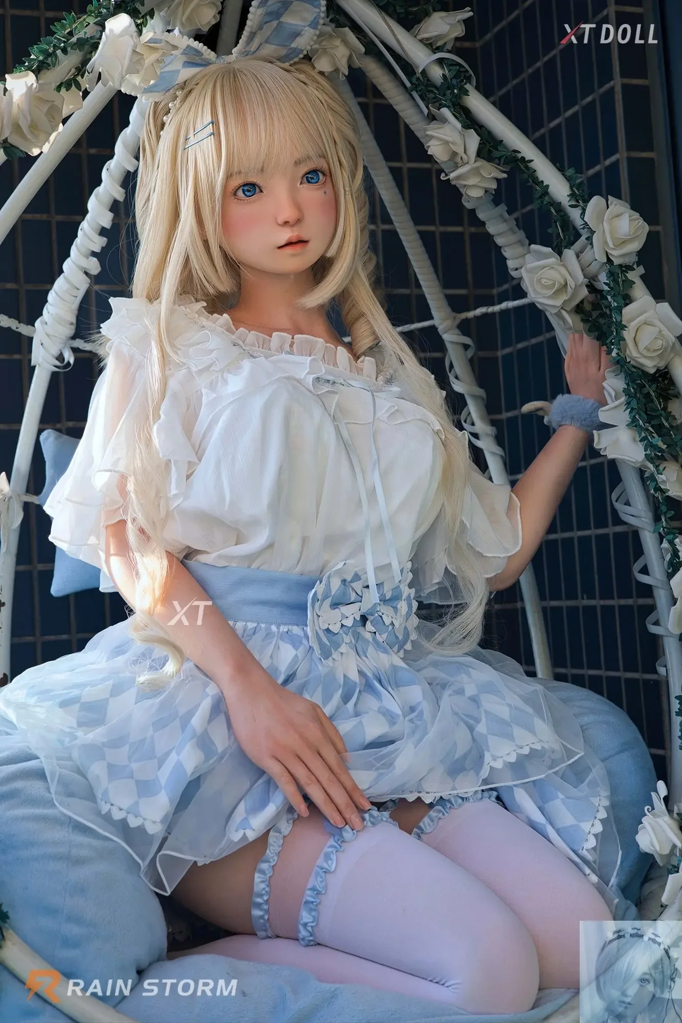 XT Doll 157cm 5ft1 D Cup Emi Silicone Sex Doll view 5