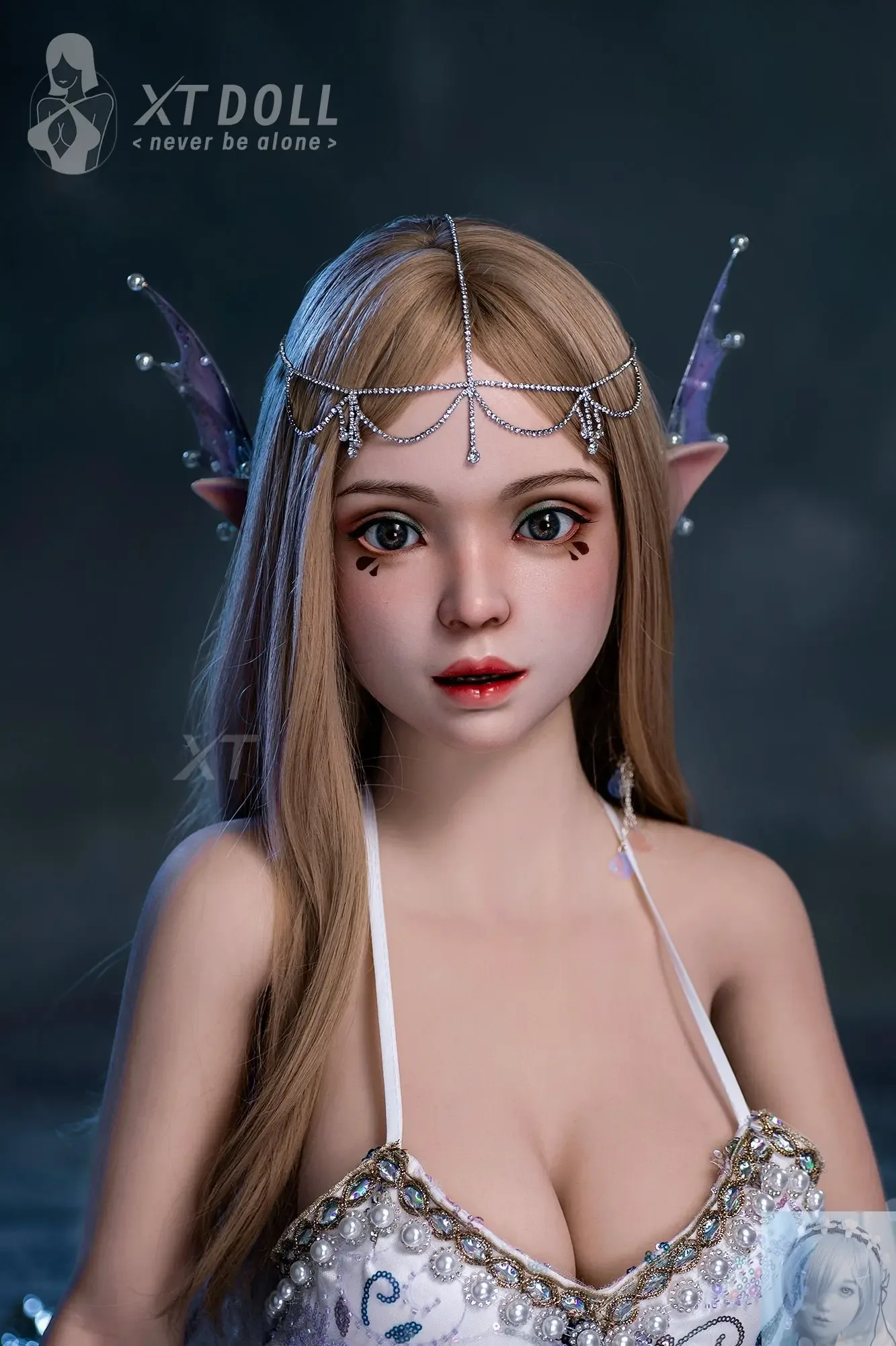 XT Doll 157cm 5ft1 E Cup Seanna Elf TPE+Silicone Sex Doll view 2