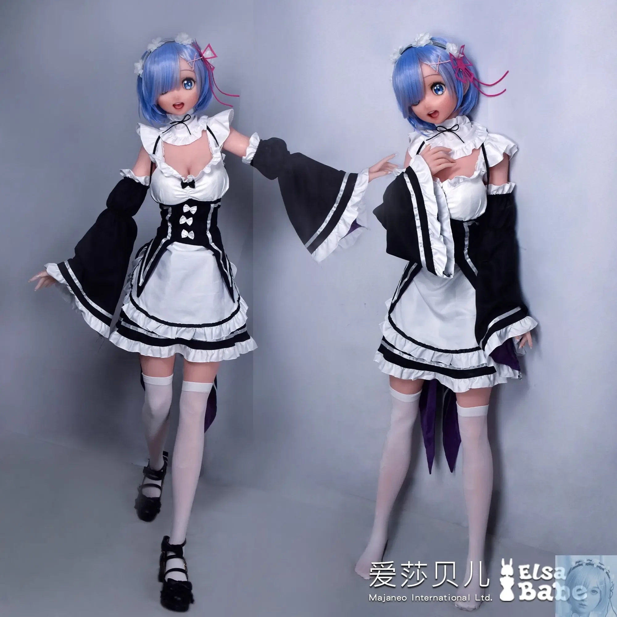 ElsaBabe 125cm 140cm 148cm 150cm 153cm Fantasy Style TPE or Platinum Silicone Sex Doll Mishima Nico view 3